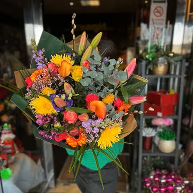 MUST CREDIT flowergirlinterflora 1